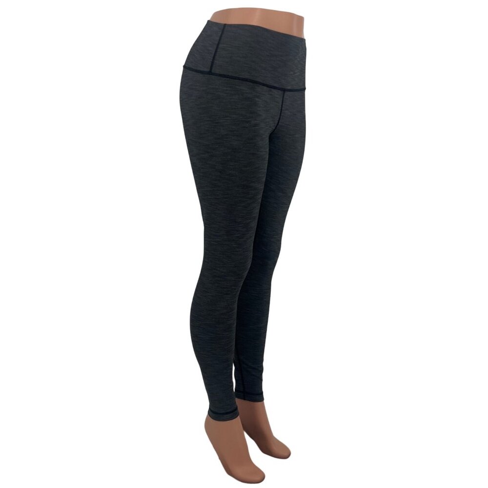 NWOT Lululemon Wunder Under Hi-Rise Tight Heathered Black Buttery Soft Leggings - Picture 8 of 16